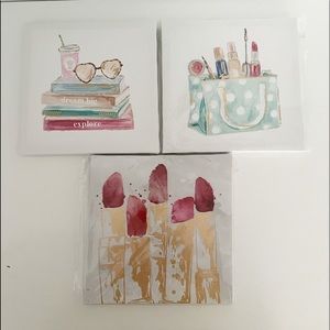 Watercolor Fashionista Wall Art | FIRM PRICE